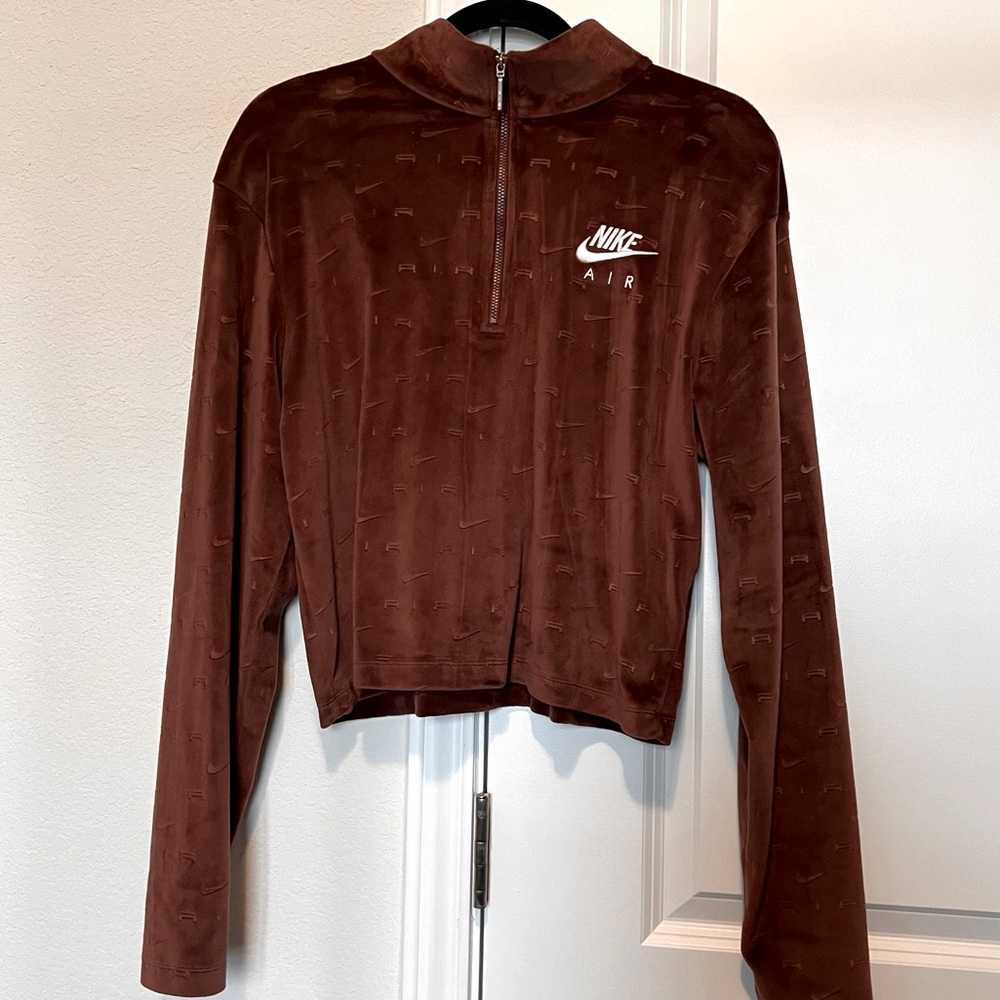 Nike Sweatshirt brown Velvet